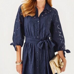 Lilly Pulitzer Navy Blue Dress